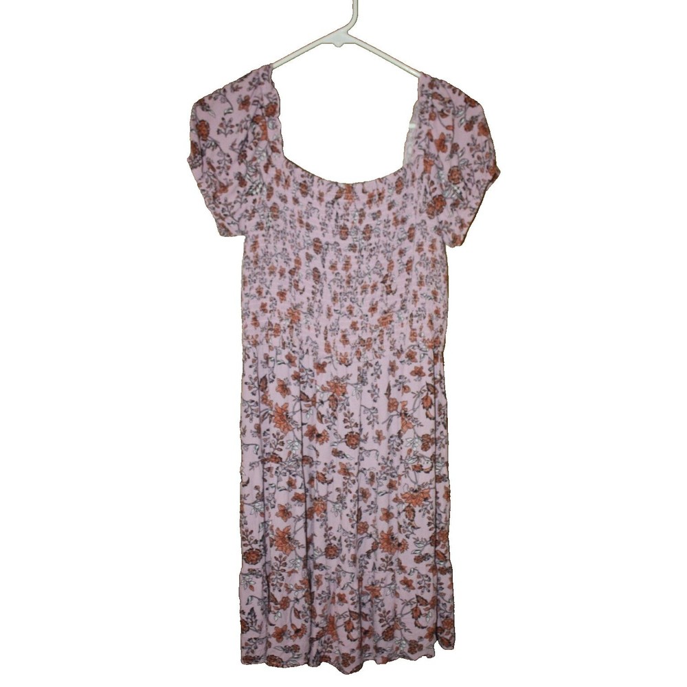 Art Class Girls Stretch Flower Dress Size XXLarge 18